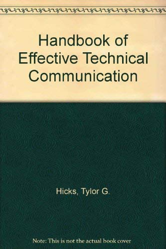 Stock image for Handbook of Effective Technical Communications for sale by HPB-Red