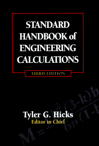Imagen de archivo de Standard Handbook of Engineering Calculations a la venta por ZBK Books