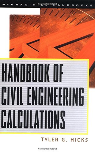 Beispielbild fr Handbook of Civil Engineering Calculations zum Verkauf von The Book Spot