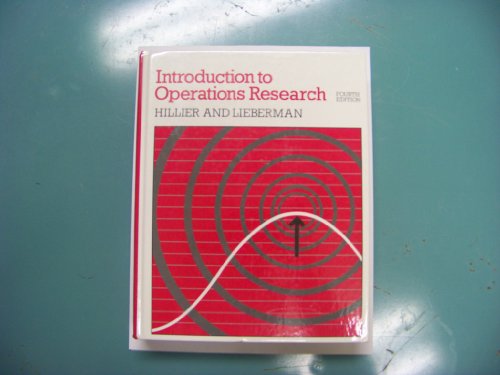Stock image for Introduction to Operations Research, 4th Edition for sale by BookDepart