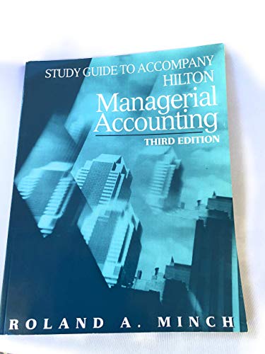 Stock image for Managerial Accounting for sale by HPB-Red