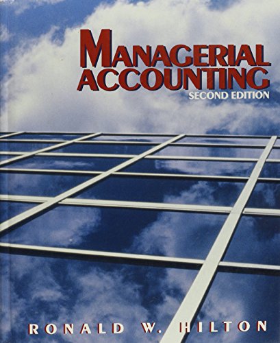 Stock image for Managerial Accounting for sale by SecondSale