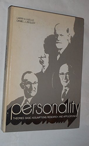 9780070290617: Personality theories: Basic assumptions, research, and applications