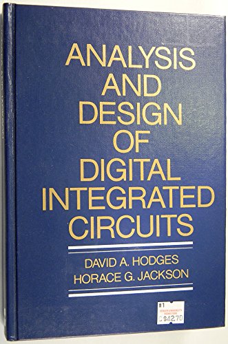 Stock image for Analysis and design of digital integrated circuits (McGraw-Hill series in electrical engineering) for sale by HPB-Red