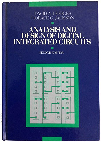 Stock image for Analysis and Design of Digital Integrated Circuits for sale by Better World Books: West