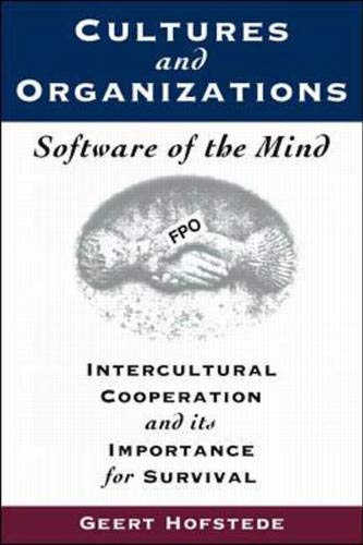 Imagen de archivo de Cultures and Organizations, Software of the Mind: Intercultural Cooperation and its Importance for Survival a la venta por SecondSale