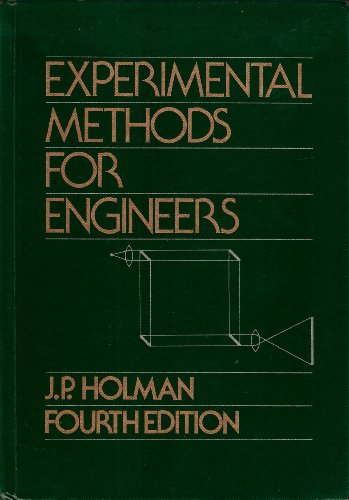 9780070296138: Experimental Methods for Engineers