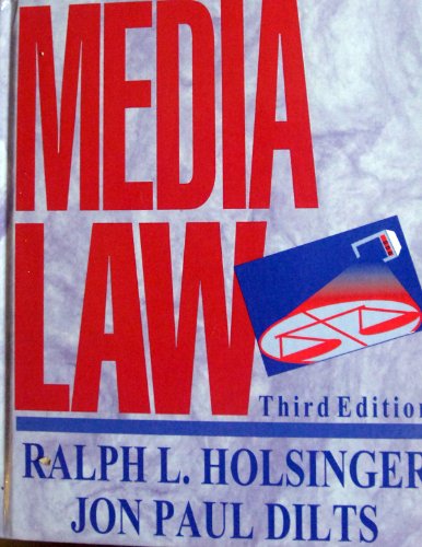 Stock image for Media Law (McGraw-Hill Series in Mass Communication) for sale by HPB-Red