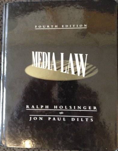 9780070297104: Media Law