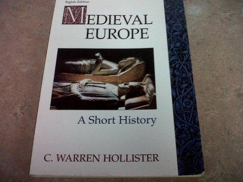 Stock image for Medieval Europe : A Short History for sale by Better World Books