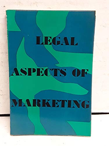 Legal Aspects of Marketing (9780070305311) by Howard, Marshall C.