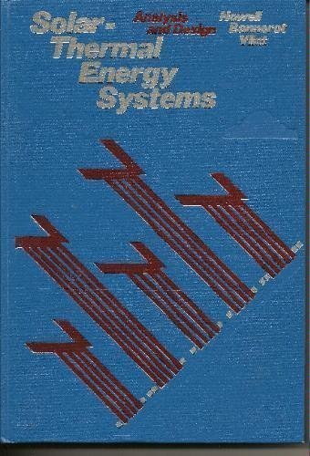 9780070306035: Solar Thermal Energy: Systems Analysis and Design