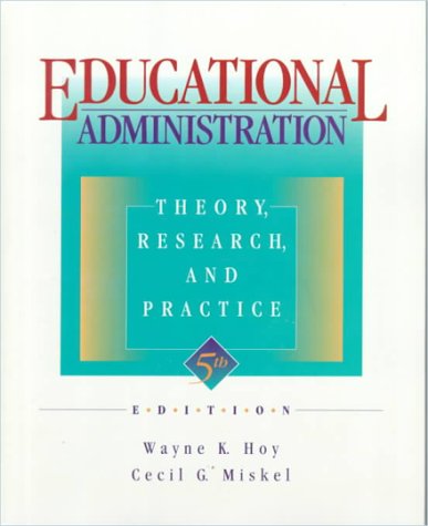 Stock image for Educational Administration: Theory, Research, and Practice for sale by SecondSale