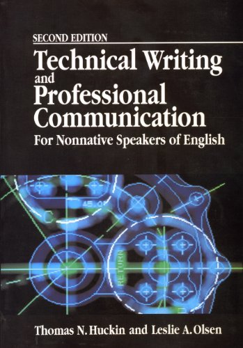 Technical Writing and Professional Communication: For Nonnative Speakers of English (9780070308251) by Huckin, Thomas N.; Olsen, Leslie A.