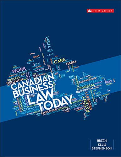 Stock image for Canadian Business Law Today for sale by GF Books, Inc.