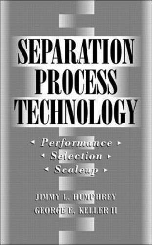 Beispielbild fr Separation Process Technology zum Verkauf von Studibuch