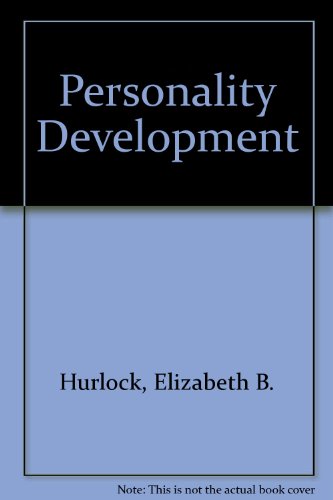 Beispielbild fr Personality Development zum Verkauf von Better World Books