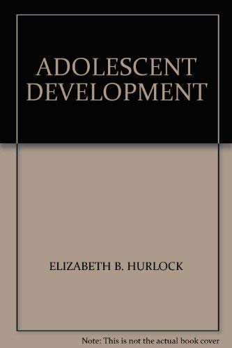 Stock image for Adolescent Development for sale by Better World Books