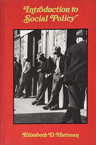 Imagen de archivo de Introduction to Social Policy a la venta por Better World Books: West