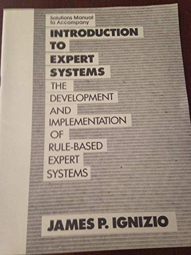 9780070317130: Instructor's Manual (Introduction to Expert Systems: The Development and Implementation of Rule-Based Expert Systems)