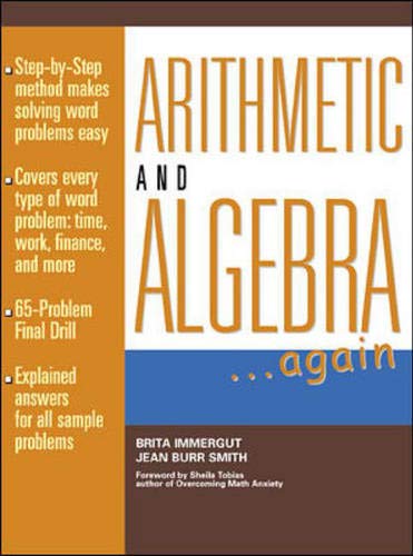 Imagen de archivo de Arithmetic and Algebra Again (Schaum's Paperbacks) a la venta por BookHolders