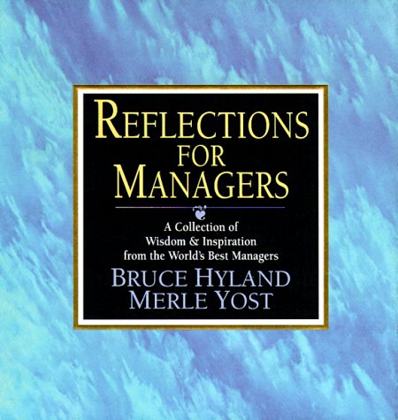 9780070317390: Reflections for Managers