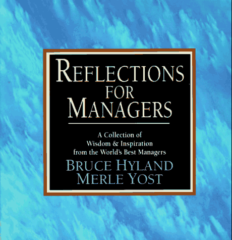 Beispielbild fr Reflections for Managers zum Verkauf von Wonder Book