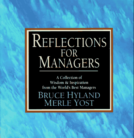 9780070317864: Reflections for Managers