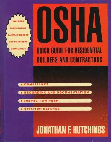 Stock image for Osha Quick Guide for Residential Builders and Contractors for sale by dsmbooks