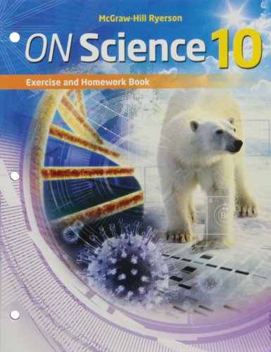 Stock image for ON Science 10 Exercise and Homework Book for sale by Blue Vase Books