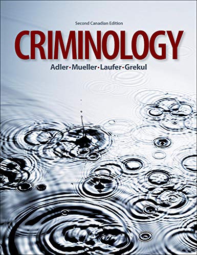 9780070319905: Criminology - Text (Canadian) - 2nd edition