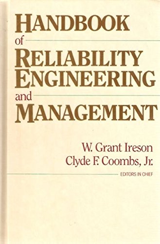 9780070320390: Handbook of Reliability Engineering and Management