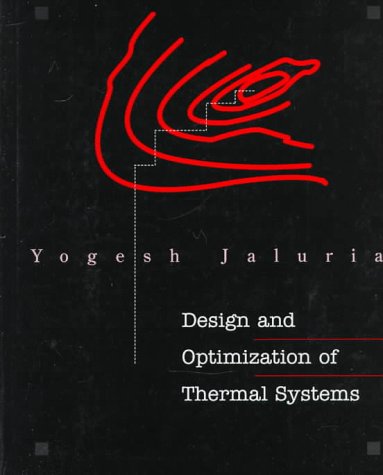 Imagen de archivo de Design and Optimization of Thermal Systems a la venta por HPB-Red