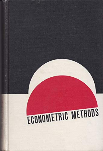 Imagen de archivo de Econometric Methods a la venta por Better World Books