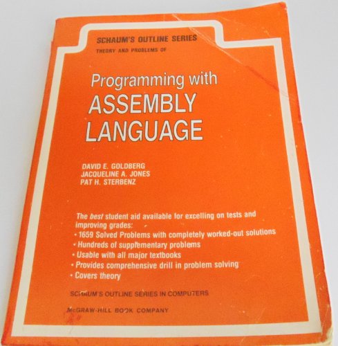 Beispielbild fr Schaum's Outline of Theory and Problems of Programming with Assembly Language zum Verkauf von BooksRun