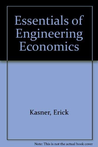 essentials of engineering economics