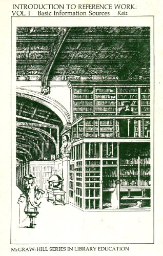 Beispielbild fr Introduction to reference work (McGraw-Hill series in library education) zum Verkauf von Wonder Book