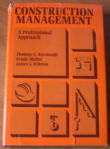 Stock image for Construction Management: A Professional Approach (Byte Book) for sale by Wonder Book