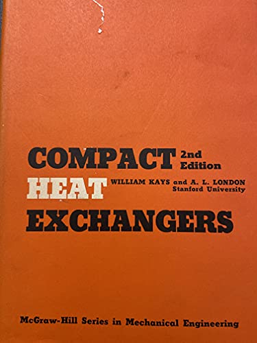 Imagen de archivo de Compact Heat Exchangers a la venta por dsmbooks