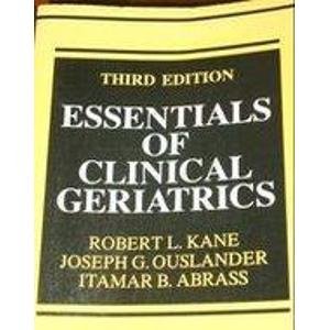 Stock image for Essentials of Clinical Geriatrics for sale by Dunaway Books