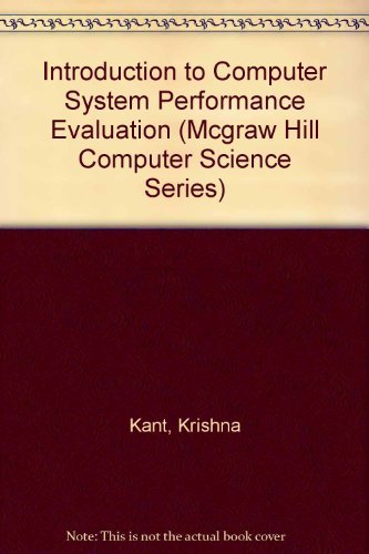 Imagen de archivo de Introduction To Computer System Performance Evaluation a la venta por Caspian Books