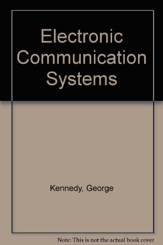 Stock image for Electronic Communication Systems for sale by BookHolders