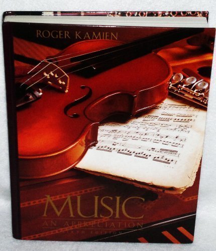 Imagen de archivo de Music : An Appreciation a la venta por Better World Books: West