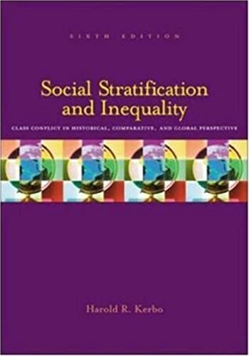 9780070342583: Social Stratification and Inequality