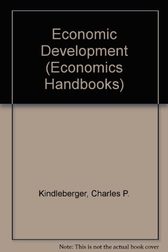 Beispielbild fr Economic Development (Economics handbook series) zum Verkauf von Wonder Book