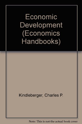 Stock image for Economic Development (Economics handbook series) for sale by Wonder Book