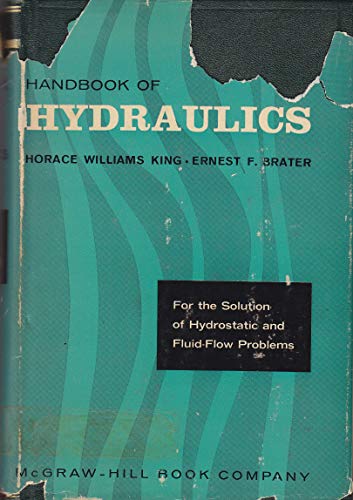 Beispielbild fr Handbook of Hydraulics for the Solution of Hydrostatic And Fluid Flow Problem. zum Verkauf von ThriftBooks-Atlanta