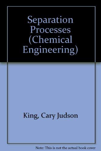 9780070346109: Separation Processes (Chemical Engineering)