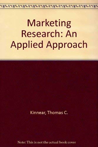 9780070347458: Marketing Research: An Applied Approach (Marketing S.)