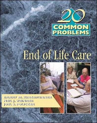 Imagen de archivo de 20 Common Problems: End-Of-Life Care a la venta por ThriftBooks-Atlanta